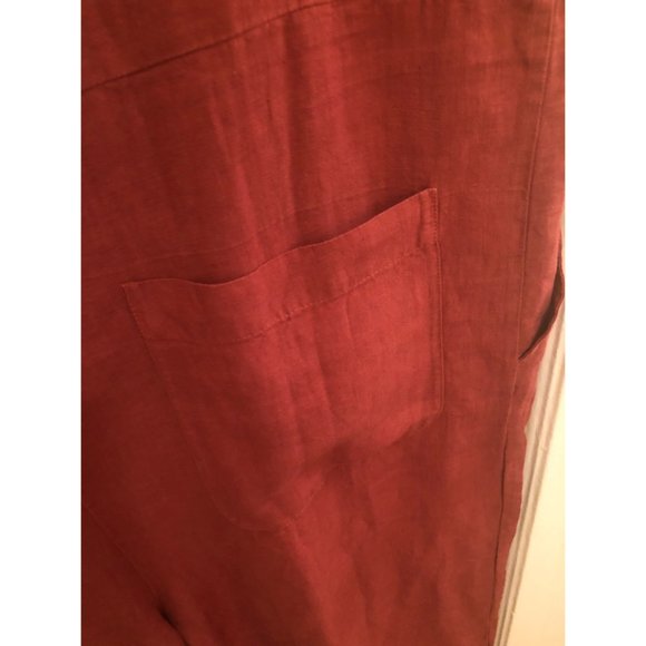 TOAST Linen Jumpsuit (NWT) in "Terracotta" - Picture 9 of 12